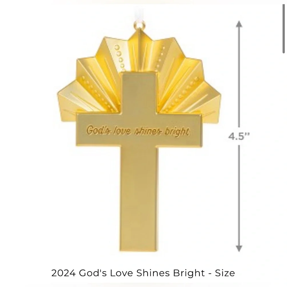 Hallmark 2024 God's Love Shines Bright Ornament